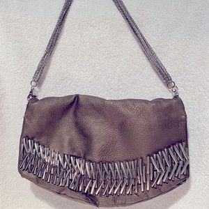 Big Buddha Clutch with hardware and fancy strap